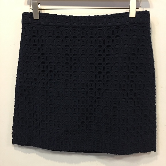 J. Crew Eyelet Skirt - Picture 2 of 8